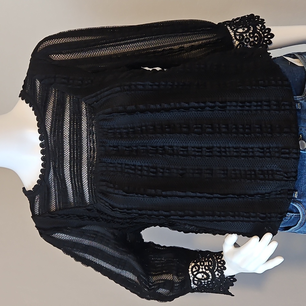 Express black lace bodysuit